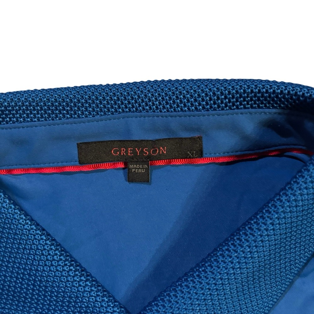 Greyson Polo Blue‎ Women's XL Embroidered Lightweight Stretch Performance - Picture 4 of 10